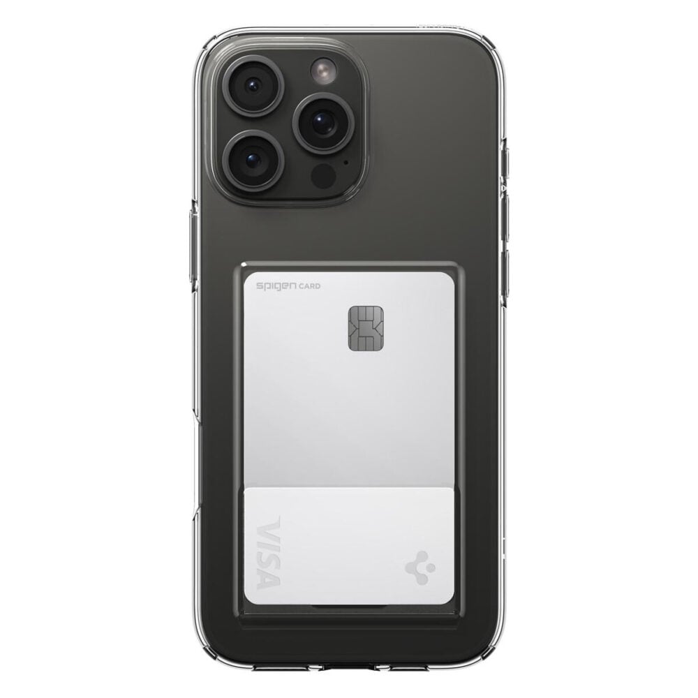 Spigen® Crystal Slot™ ACS08011 iPhone 16 Pro Max Case - Crystal Clear