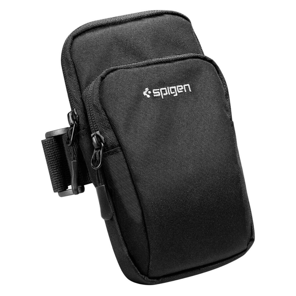 Spigen® Dynamic Shield A702 AMP04617 6.9-inch Running Armband - Black