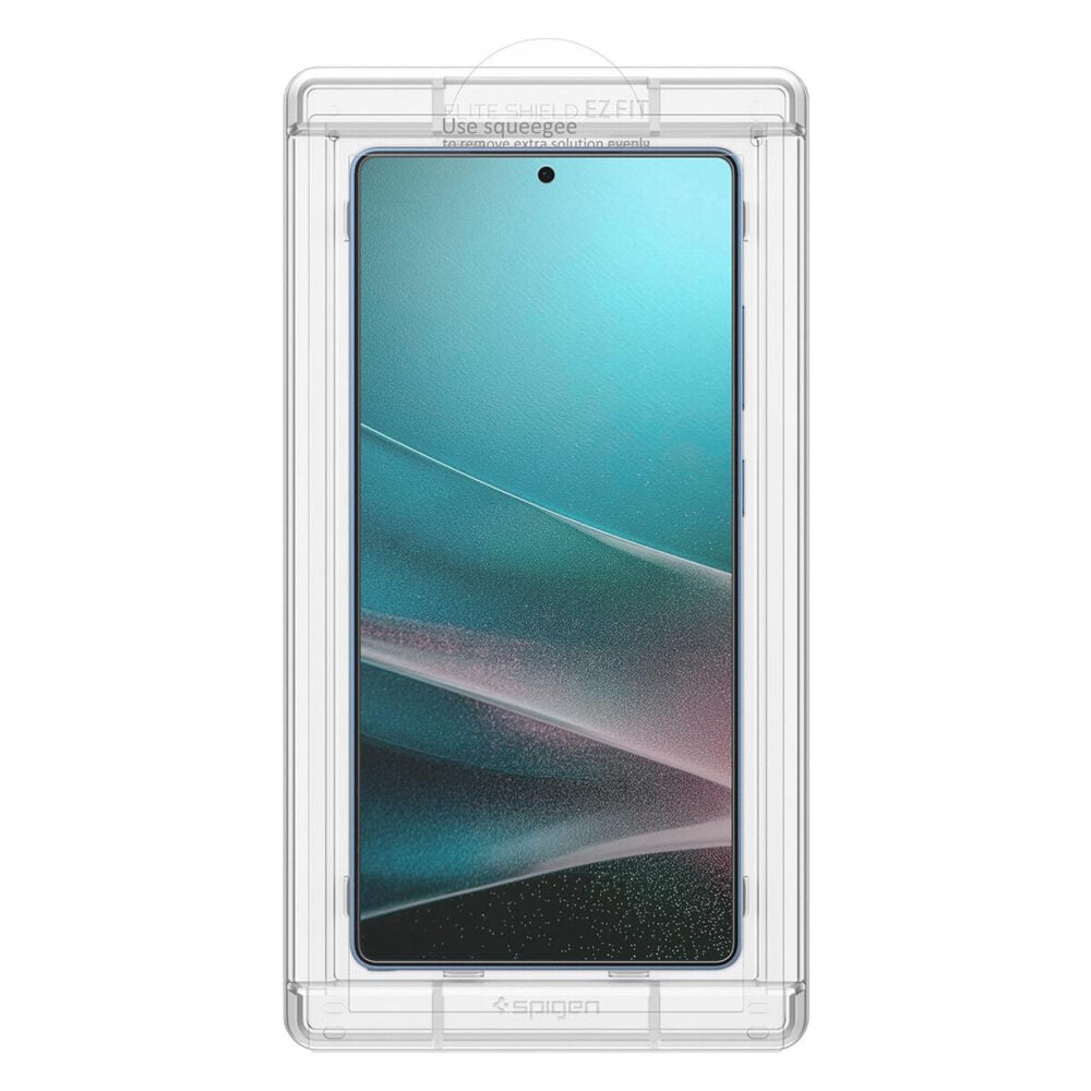 Spigen® EliteShield EZ Fit™ HD AFL09083 Samsung Galaxy S25 Ultra Premium Screen Protector - Crystal Clear