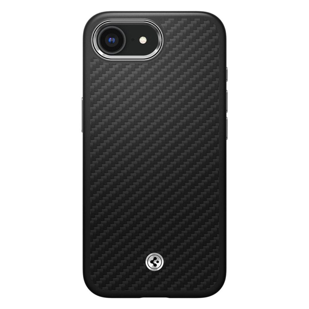 Spigen® Enzo Aramid™ (MagFit) ACS09153 iPhone 16e Case - Matte Black