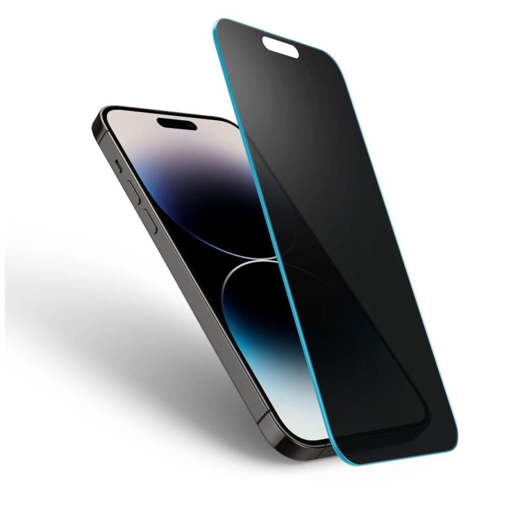 Spigen® GLAS.tR™ Privacy HD AGL05211 iPhone 14 Pro Max Premium Tempered Glass Screen Protector