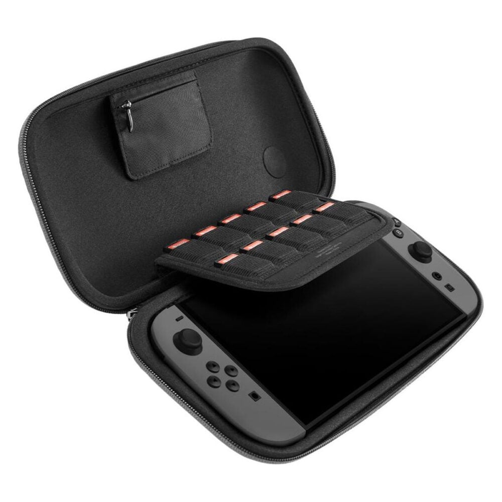 Spigen® Klasden Pouch AGP10204 Nintendo Switch 2 Case - Charcoal Gray