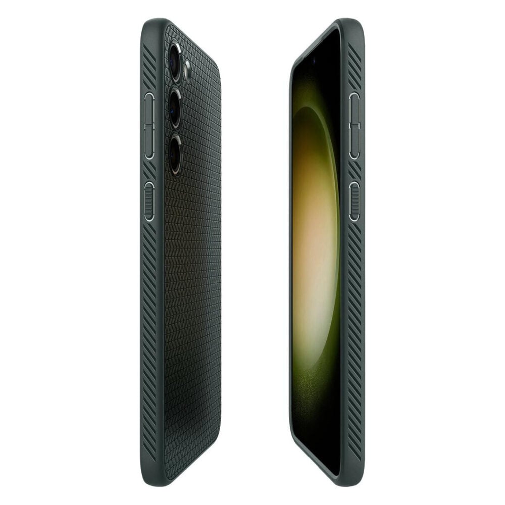 Spigen® Liquid Air™ ACS05667 Samsung Galaxy S23+ Plus Case - Abyss Green