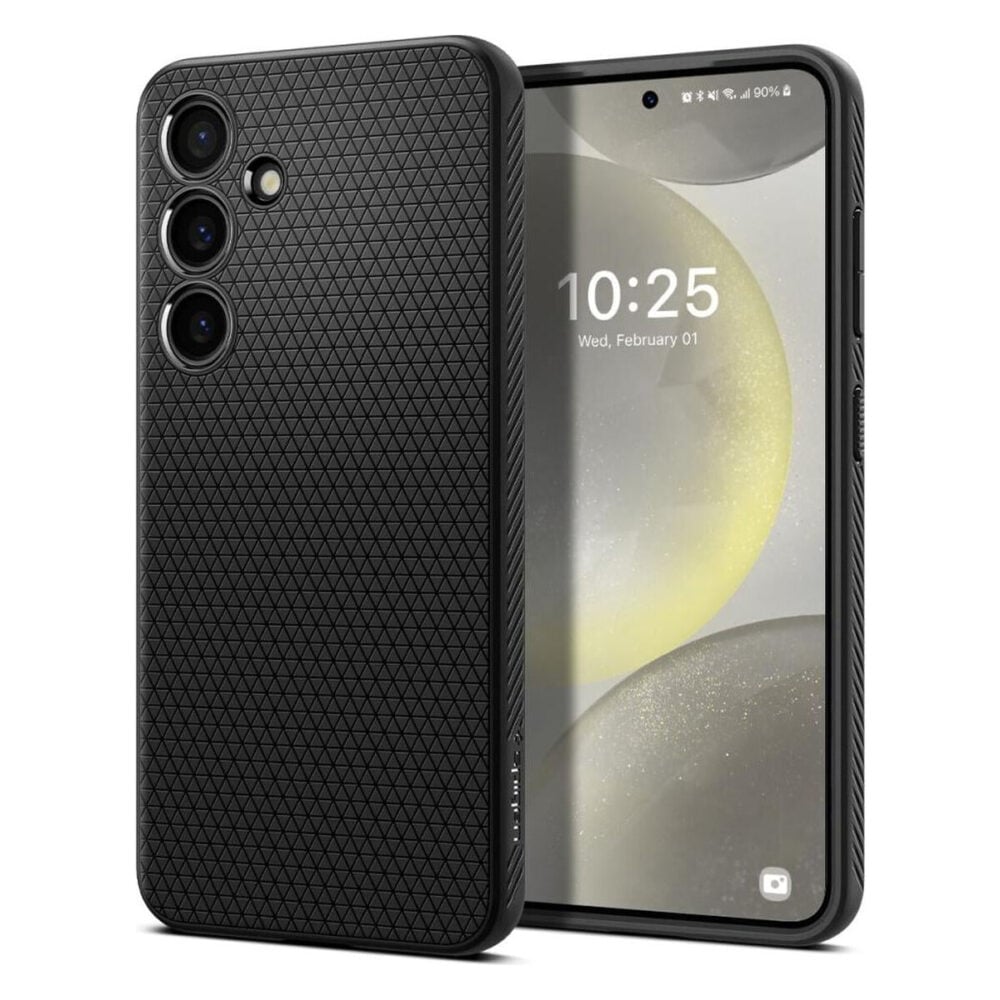 Spigen® Liquid Air™ ACS07347 Samsung Galaxy S24 Case - Matte Black