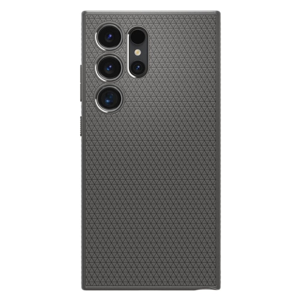 Spigen® Liquid Air™ ACS07448 Samsung Galaxy S24 Ultra Case - Granite Gray