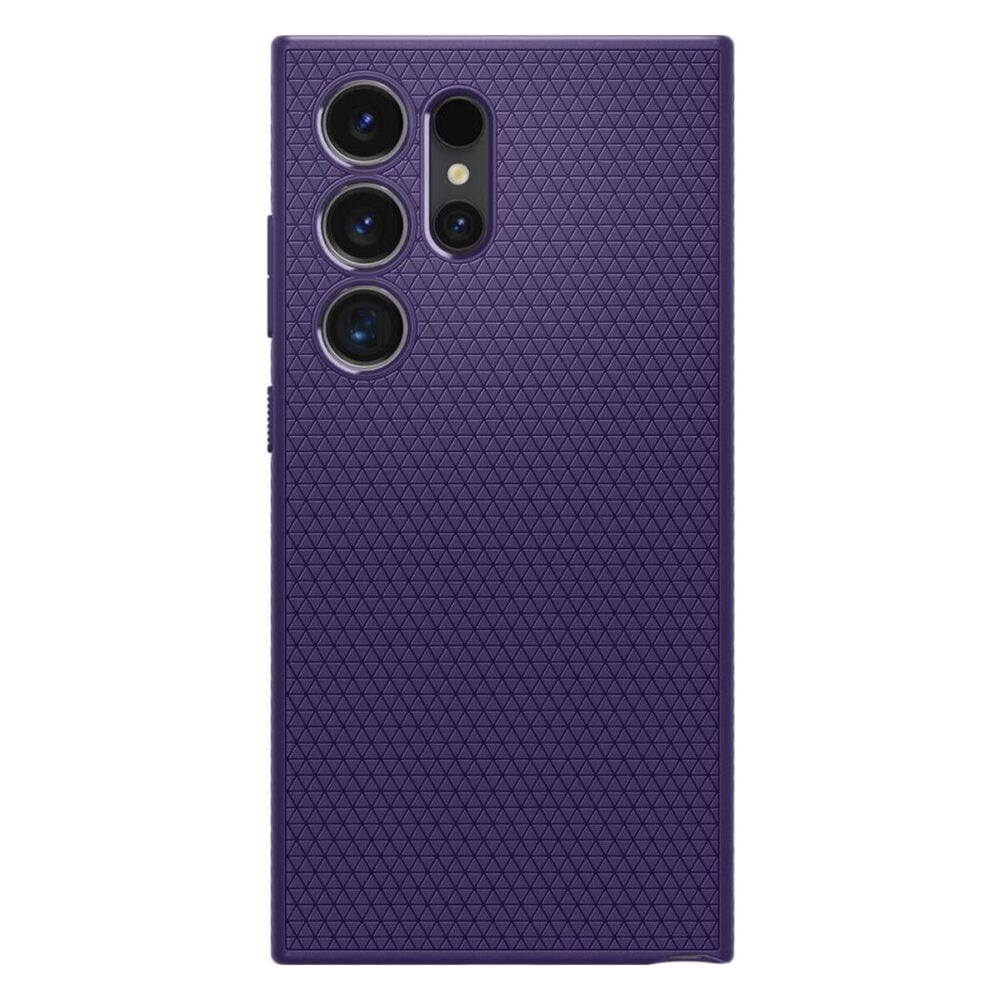 Spigen® Liquid Air™ ACS07449 Samsung Galaxy S24 Ultra Case - Deep Purple