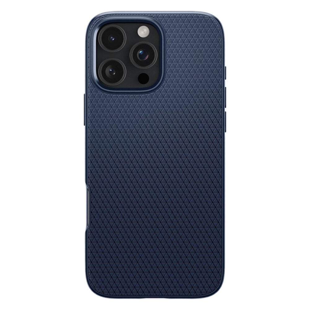 Spigen® Liquid Air™ ACS07989 iPhone 16 Pro Max Case - Navy Blue