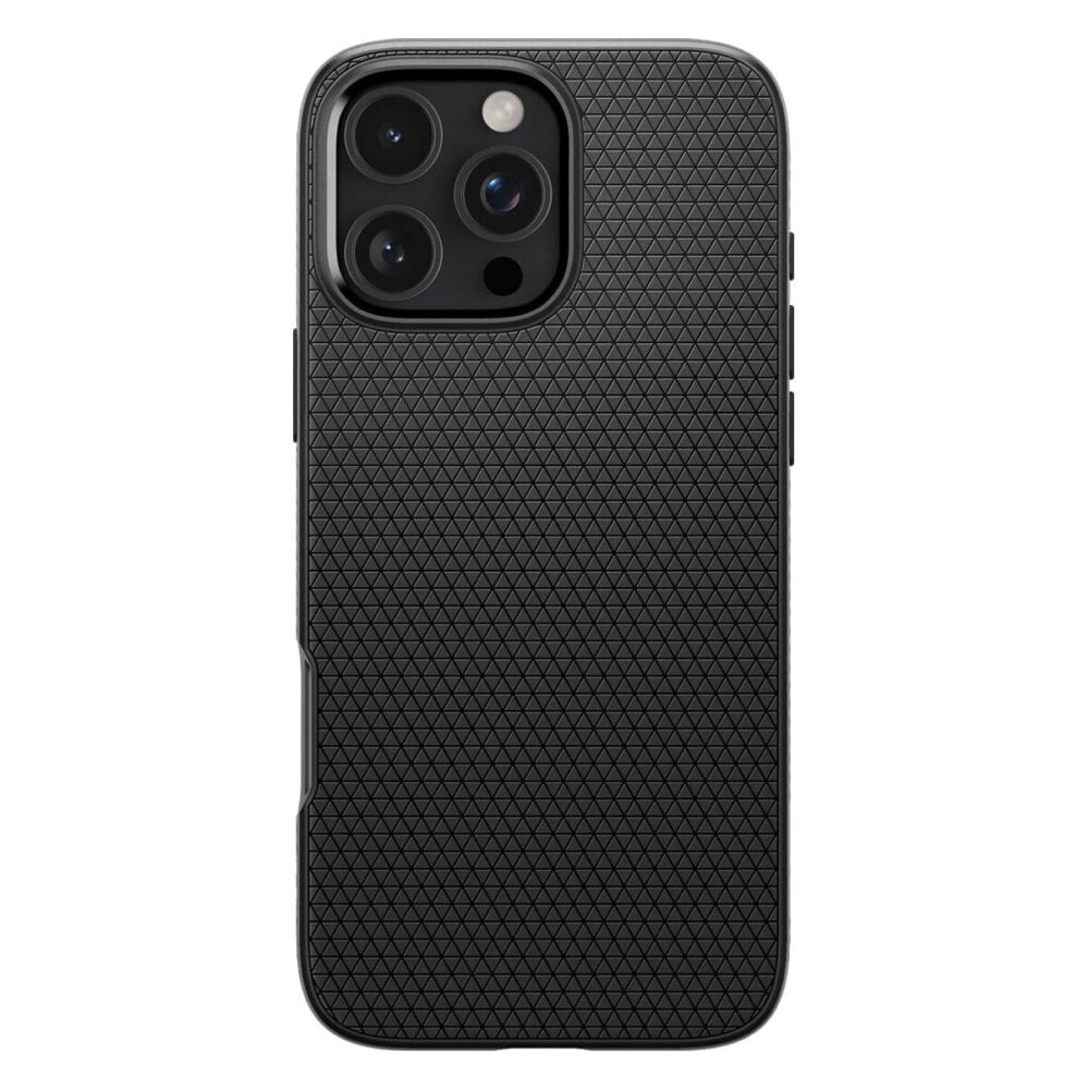 Spigen® Liquid Air™ ACS08117 iPhone 16 Pro Case - Matte Black