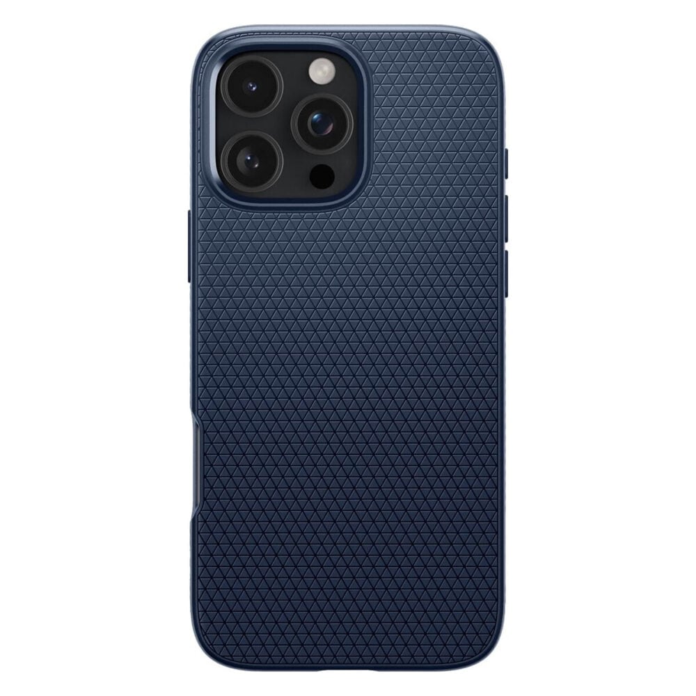 Spigen® Liquid Air™ ACS08118 iPhone 16 Pro Case - Navy Blue