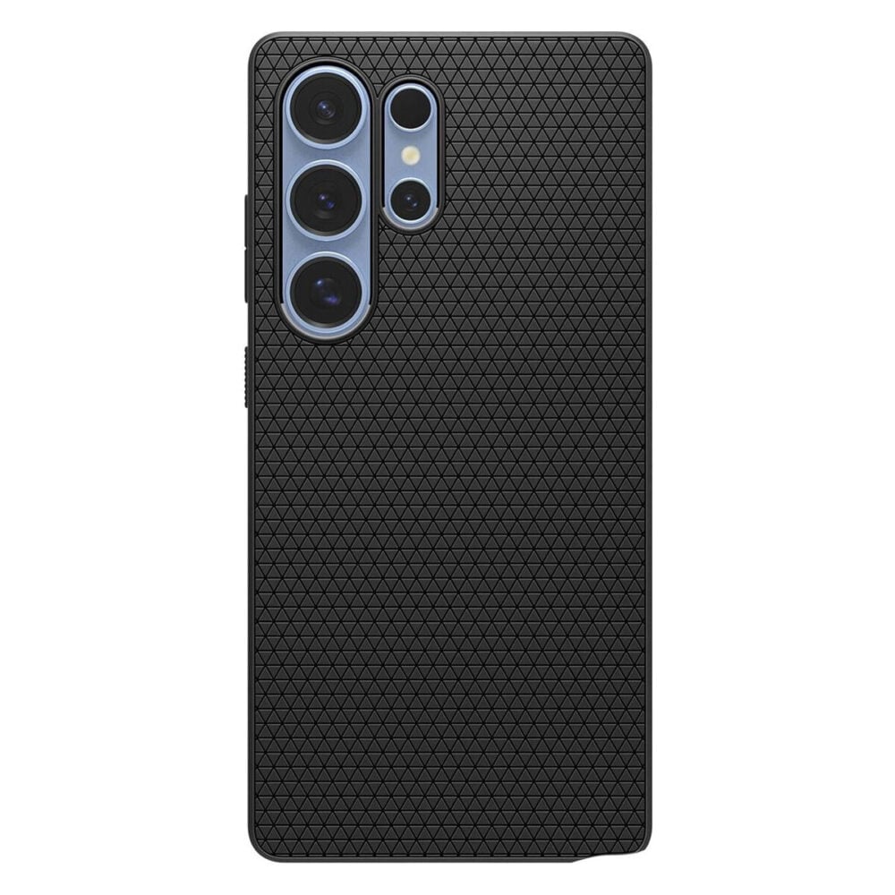 Spigen® Liquid Air™ ACS08953 Samsung Galaxy S25 Ultra Case - Matte Black
