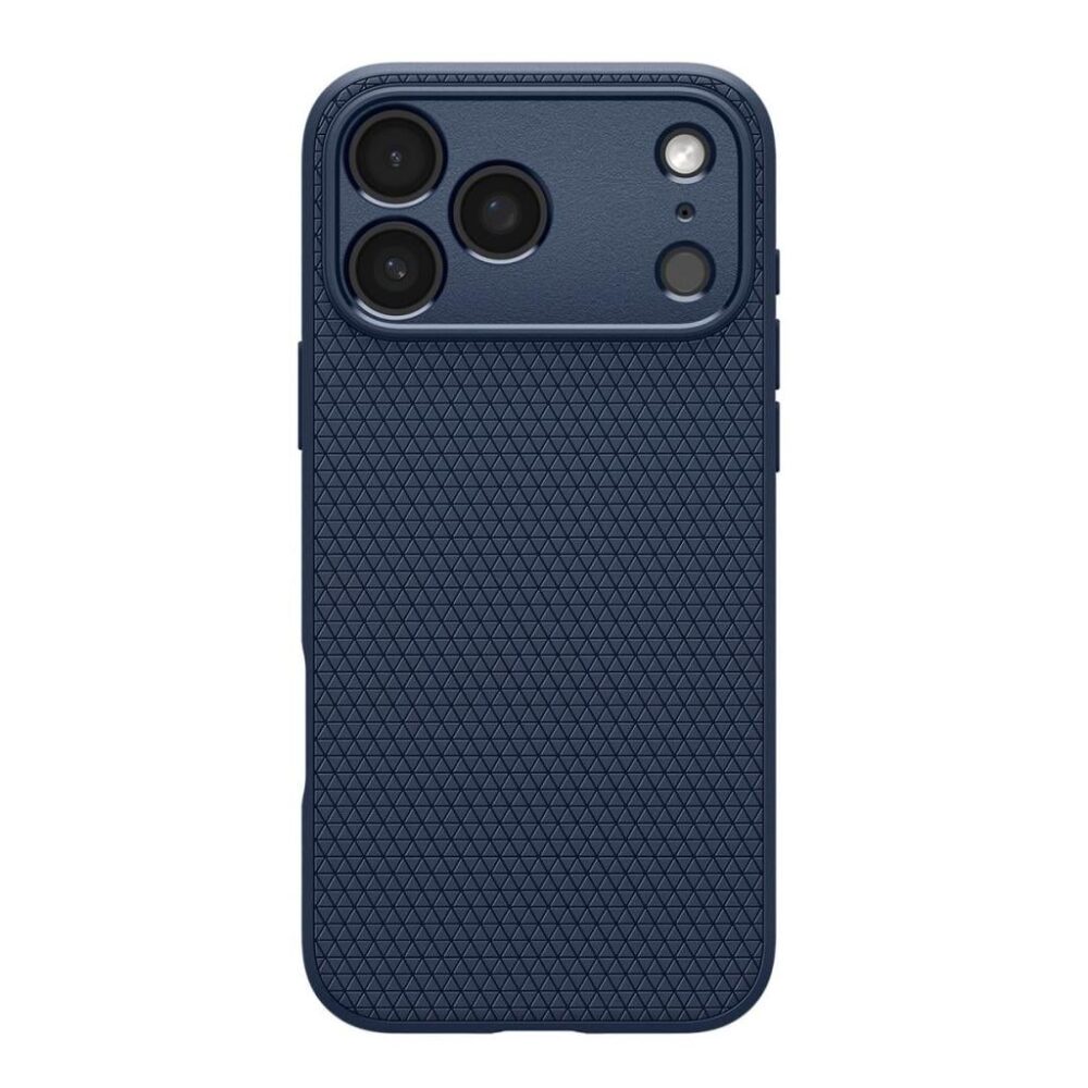 Spigen® Liquid Air™ ACS10332 iPhone 17 Pro Case - Navy Blue