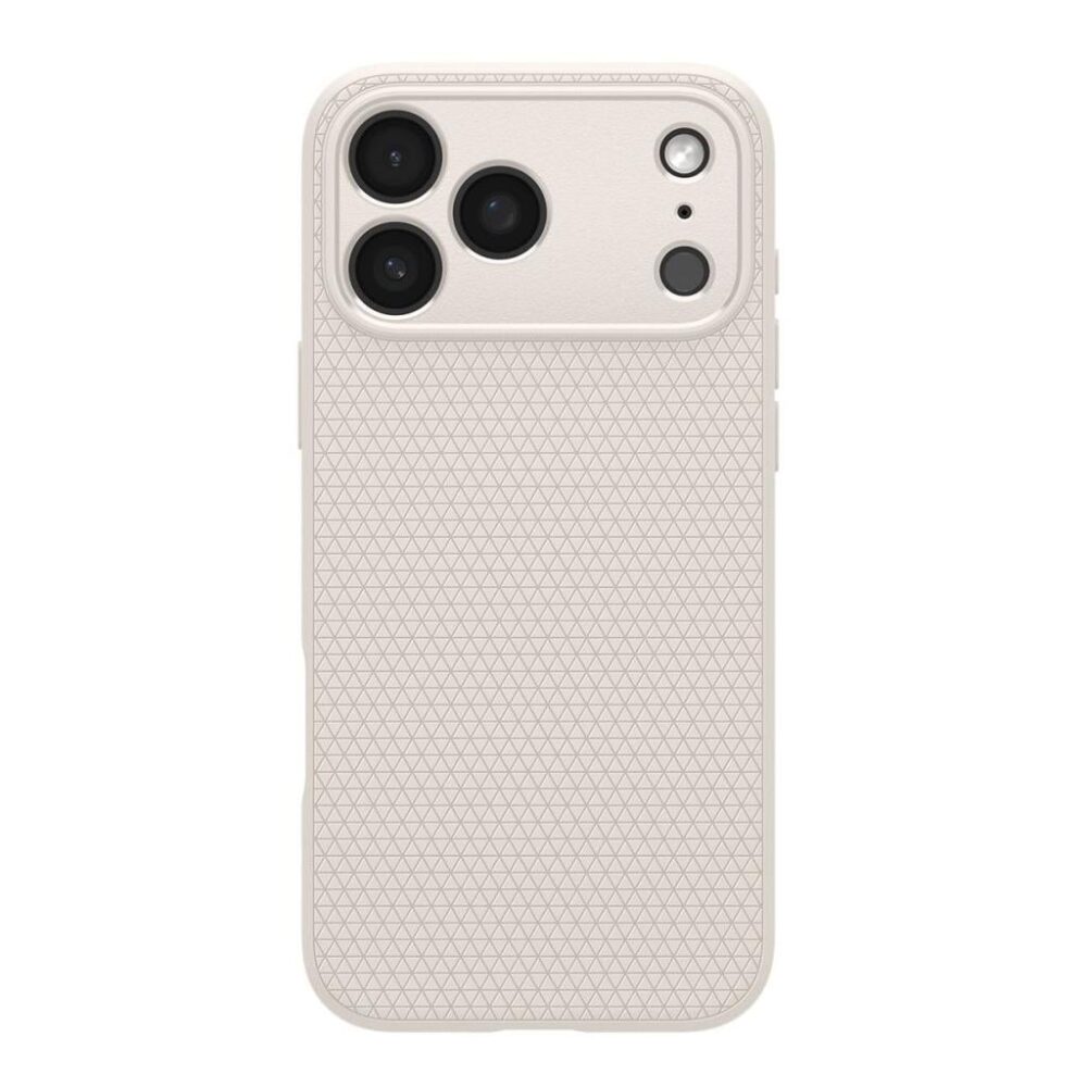 Spigen® Liquid Air™ ACS10334 iPhone 17 Pro Case - Natural Titanium