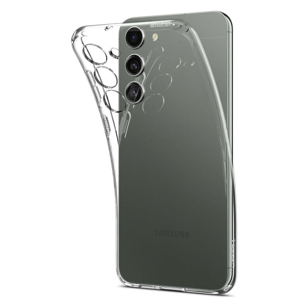 Spigen® Liquid Crystal™ ACS05662 Samsung Galaxy S23+ Plus Case - Crystal Clear