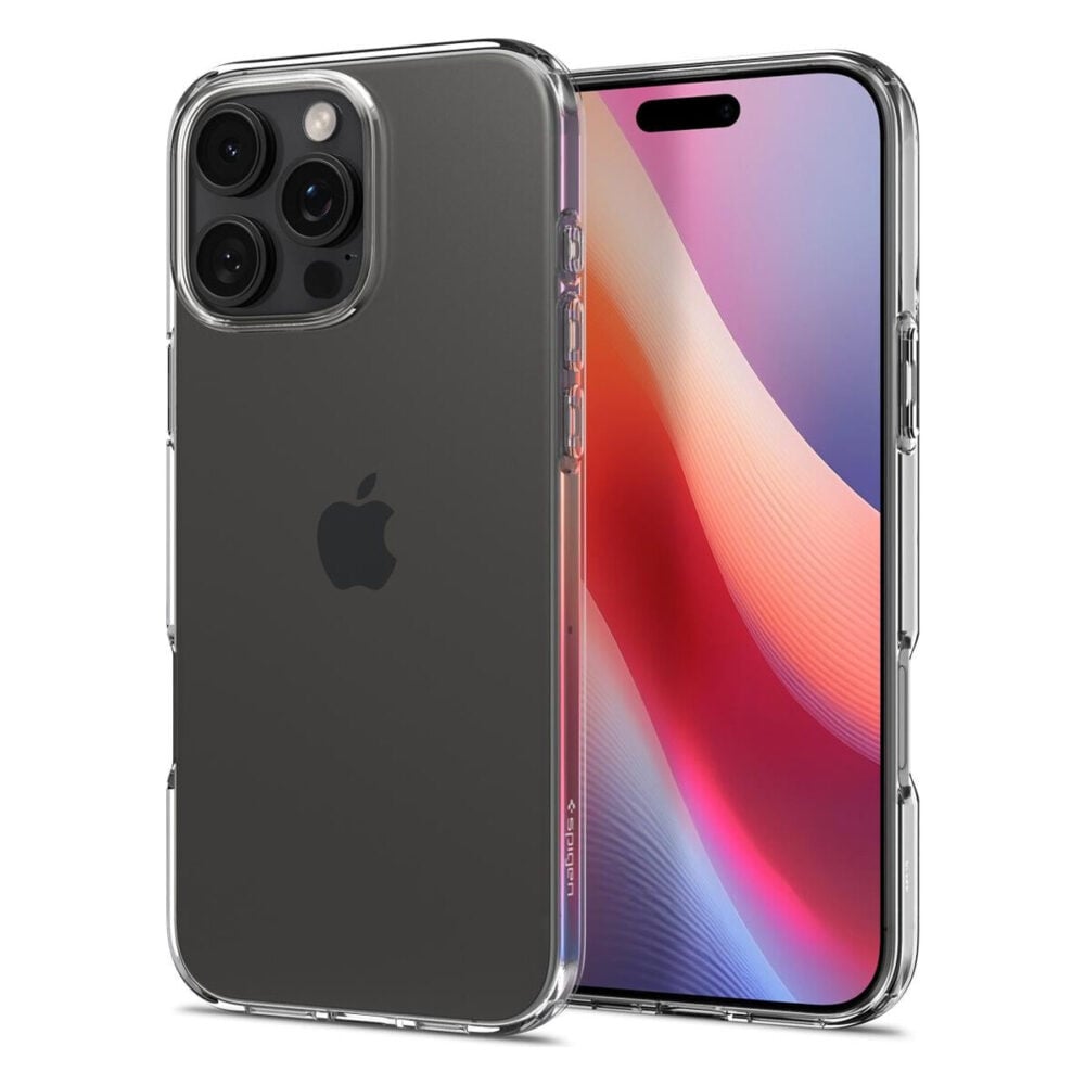 Spigen® Liquid Crystal™ ACS08112 iPhone 16 Pro Case - Crystal Clear