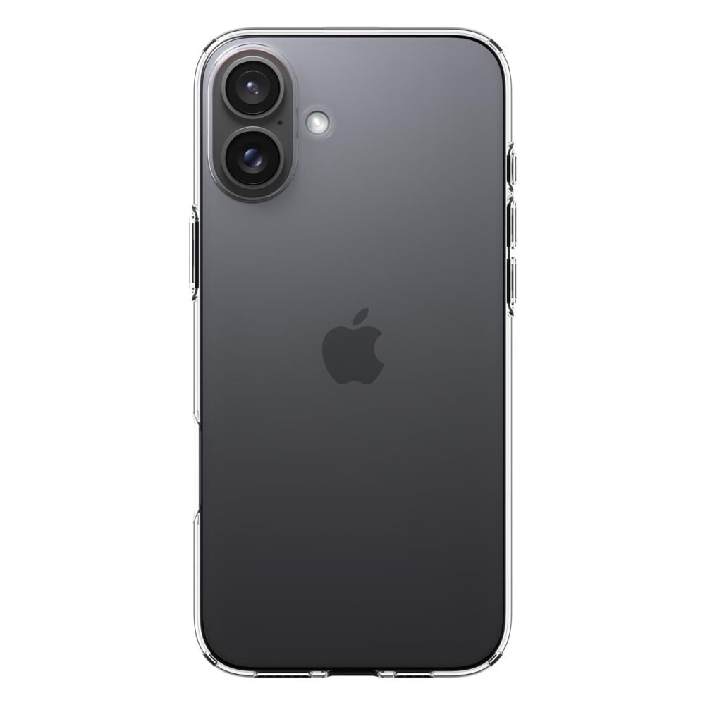 Spigen® Liquid Crystal™ ACS08190 iPhone 16 Case - Crystal Clear
