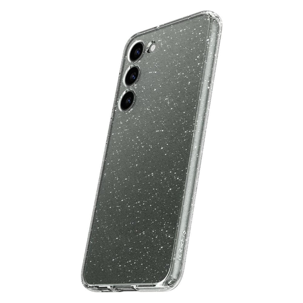 Spigen® Liquid Crystal™ Glitter ACS05664 Samsung Galaxy S23+ Plus Case - Crystal Quartz
