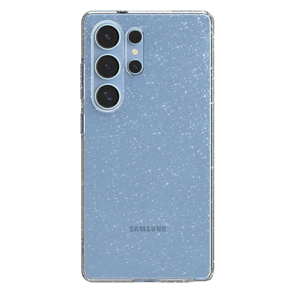 Spigen® Liquid Crystal™ Glitter ACS08950 Samsung Galaxy S25 Ultra Case - Crystal Quartz