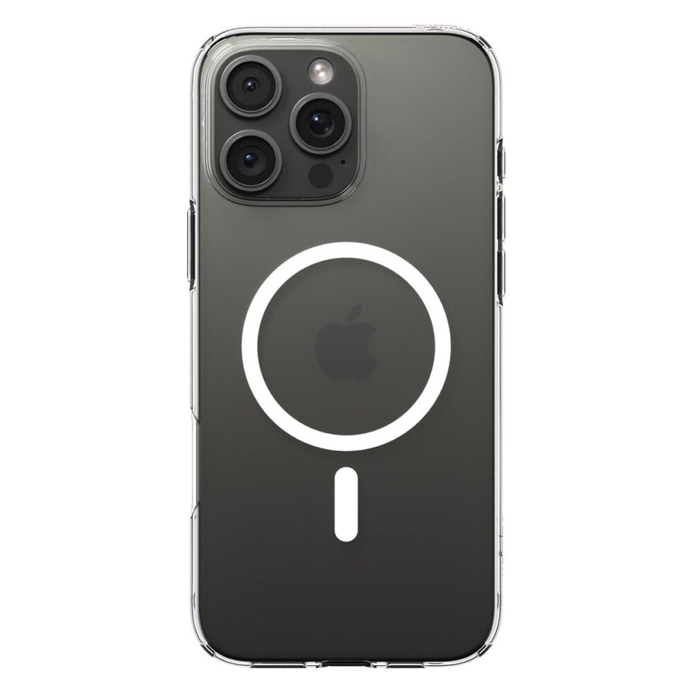 Spigen® Liquid Crystal™ (MagFit) ACS08387 iPhone 16 Pro Max Case - Crystal Clear