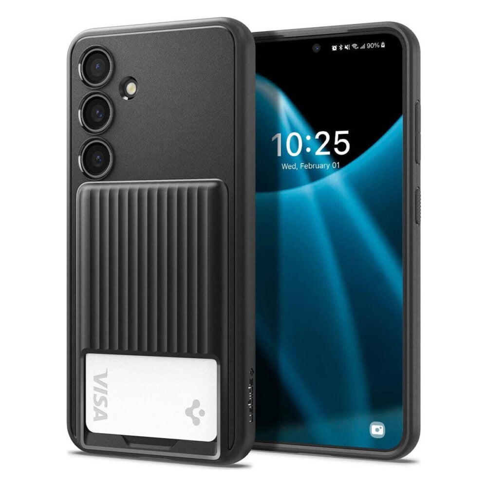 Spigen® Liquid Slot ACS07360 Samsung Galaxy S24 Case - Matte Black