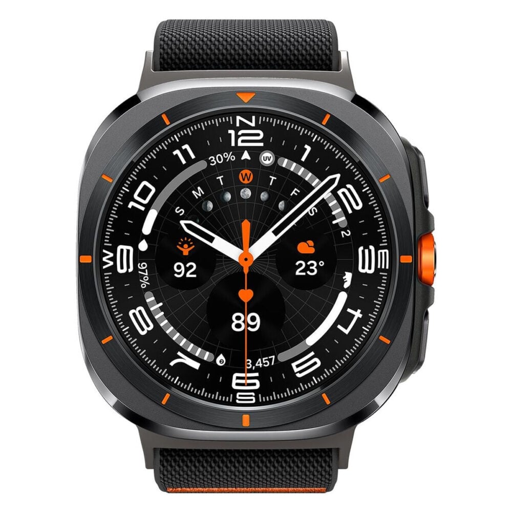 Spigen® Lite Fit™ AMP08772 Samsung Galaxy Watch Ultra (47mm) Band - Black