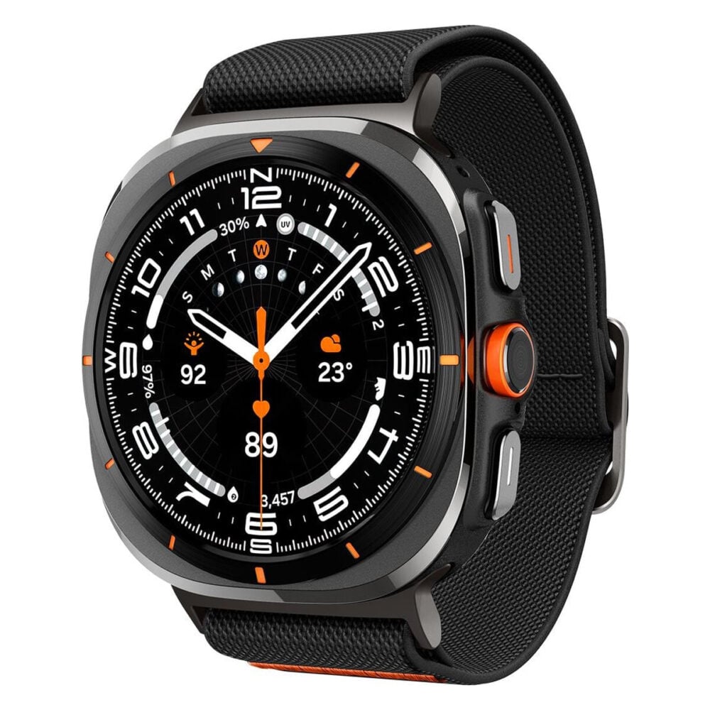 Spigen® Lite Fit™ AMP08772 Samsung Galaxy Watch Ultra (47mm) Band - Black