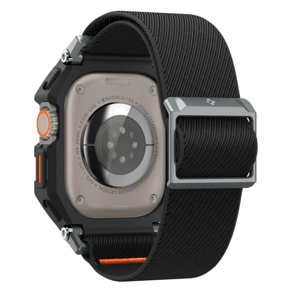 Spigen® Lite Fit™ Pro ACS07104 Apple Watch Ultra 2 / Ultra (49mm) Case & Band - Matte Black