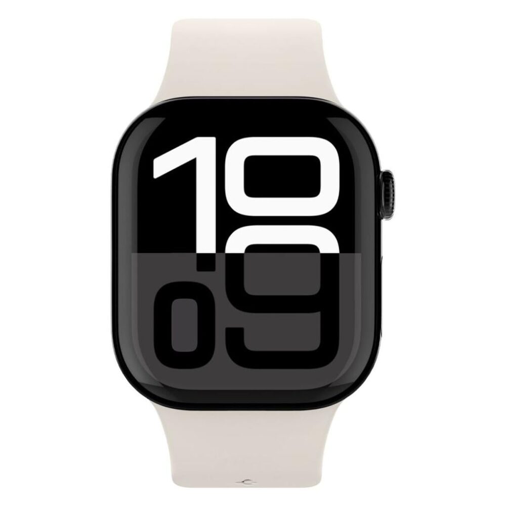 Spigen® Nano Pop™ AMP09323 Apple Watch Ultra 2 | 1 (49mm), Series 10 (46mm), 9 | 8 | 7 (45mm), SE2 | 6 | SE | 5 | 4 (44mm), 3 | 2 | 1 (42mm) Band - Orange Beige