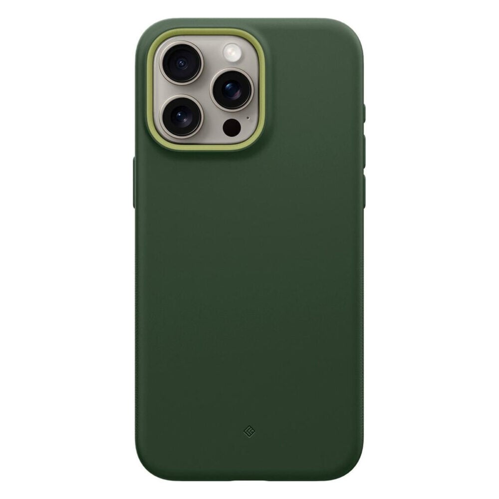 Spigen® Nano Pop™ Mag by Caseology® Collection ACS06619 iPhone 15 Pro Max MagSafe Case - Avo Green