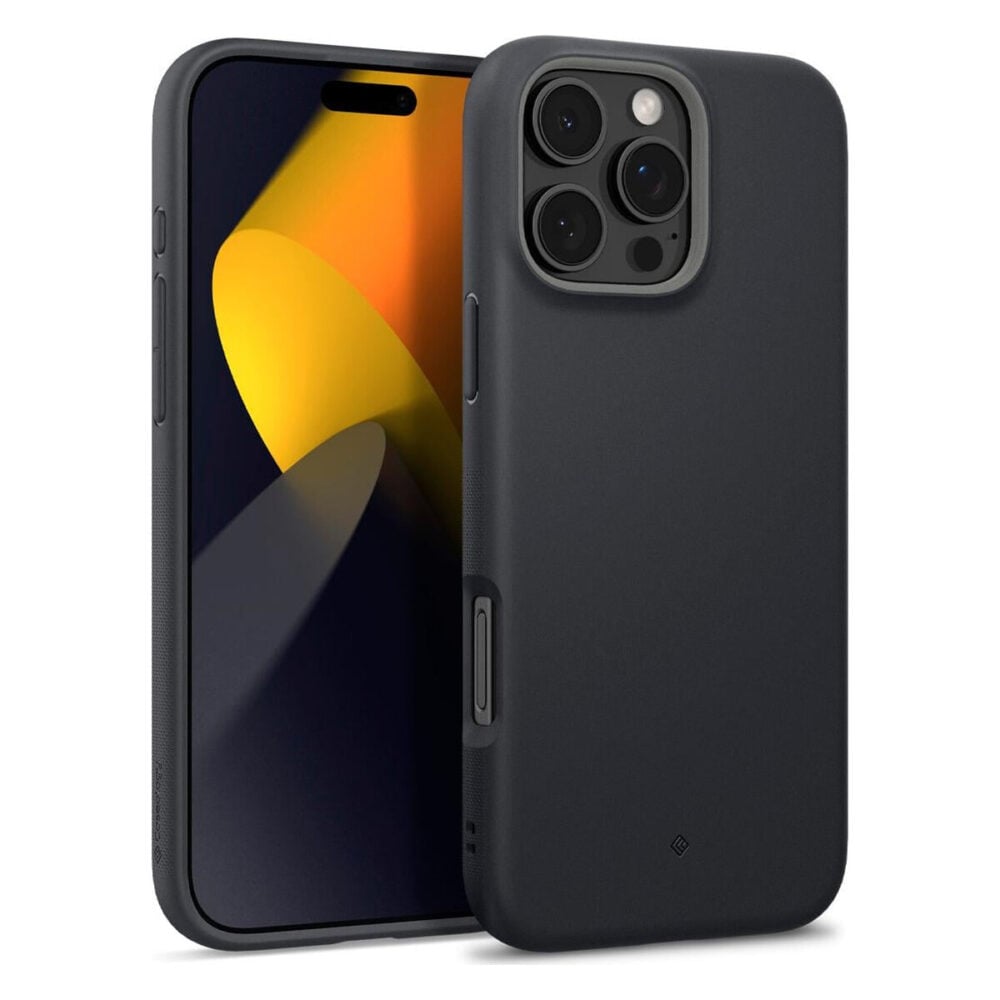 Spigen® Nano Pop™ Mag by Caseology® Collection ACS08045 iPhone 16 Pro Max Case - Black Sesame