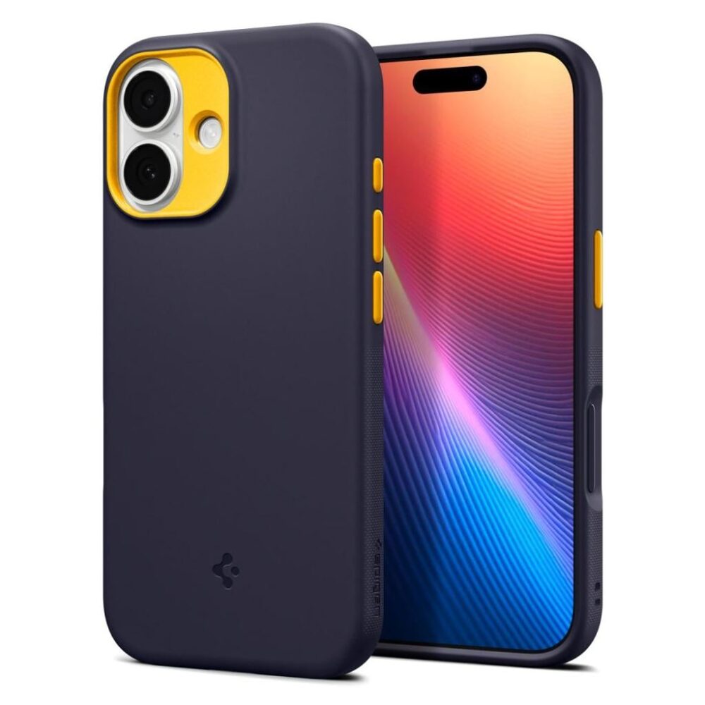 Spigen® Nano Pop™ (MagFit) ACS10364 iPhone 17 Case - Blueberry Navy
