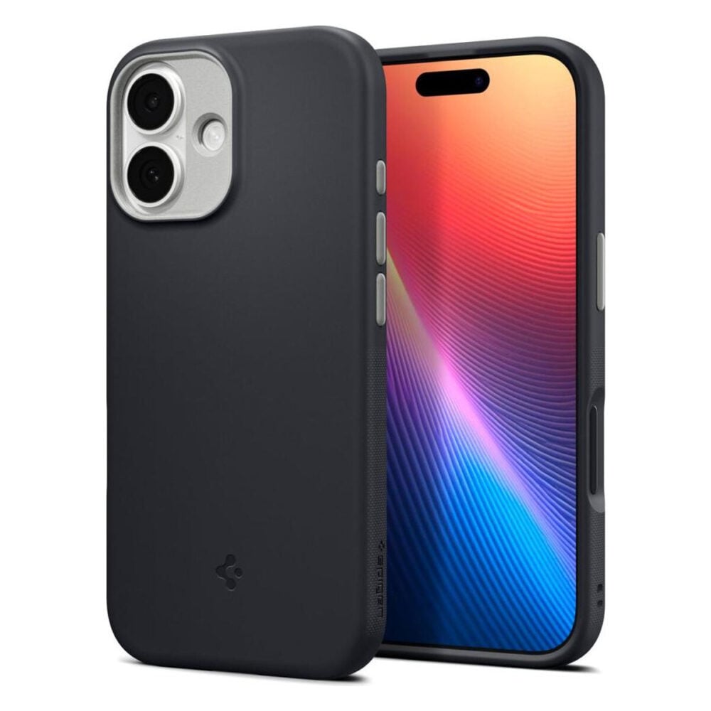 Spigen® Nano Pop™ (MagFit) ACS10366 iPhone 17 Case - Black Sesame