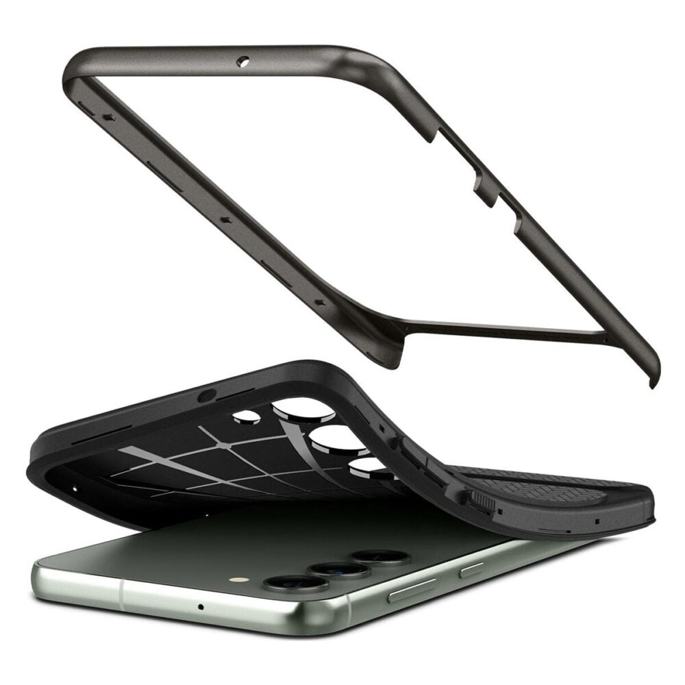 Spigen® Neo Hybrid™ ACS05675 Samsung Galaxy S23+ Plus Case - Gunmetal