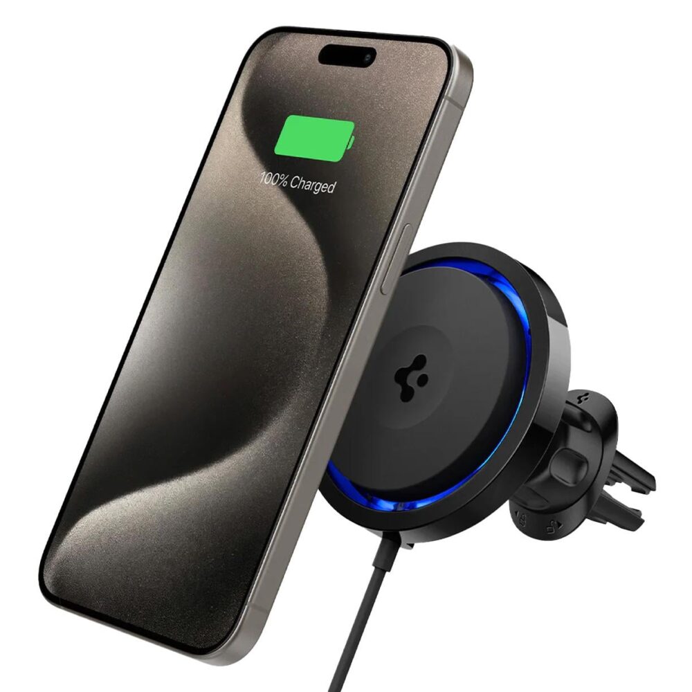 Spigen® OneTap™ Pro 3 CryoMax™ ACP07082 MagSafe Air Vent Car Mount | ITS12WC (MagFit) - Black