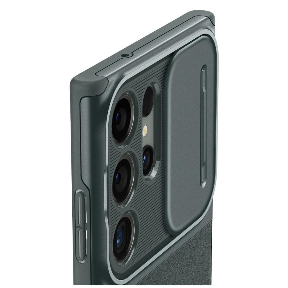 Spigen® Optik Armor™ ACS06081 Samsung Galaxy S23 Ultra Case - Abyss Green