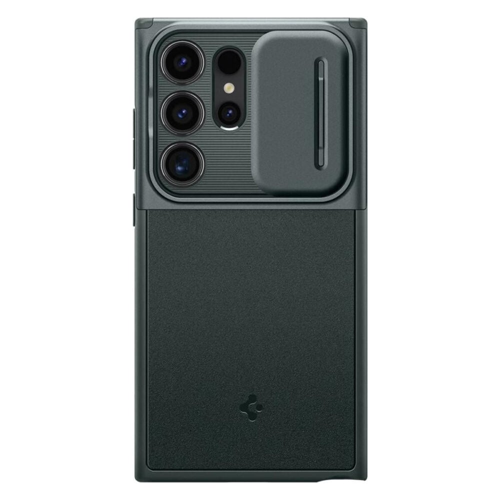 Spigen® Optik Armor™ ACS07314 Samsung Galaxy S24 Ultra Case - Abyss Green