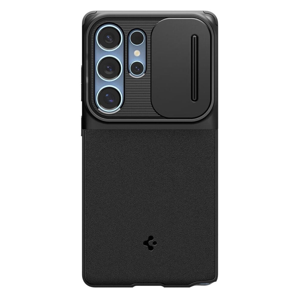 Spigen® Optik Armor™ ACS08969 Samsung Galaxy S25 Ultra Case - Black