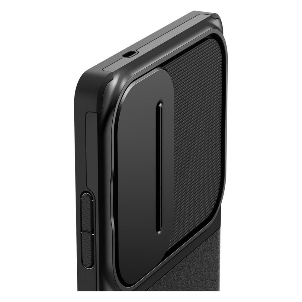 Spigen® Optik Armor™ ACS08969 Samsung Galaxy S25 Ultra Case - Black