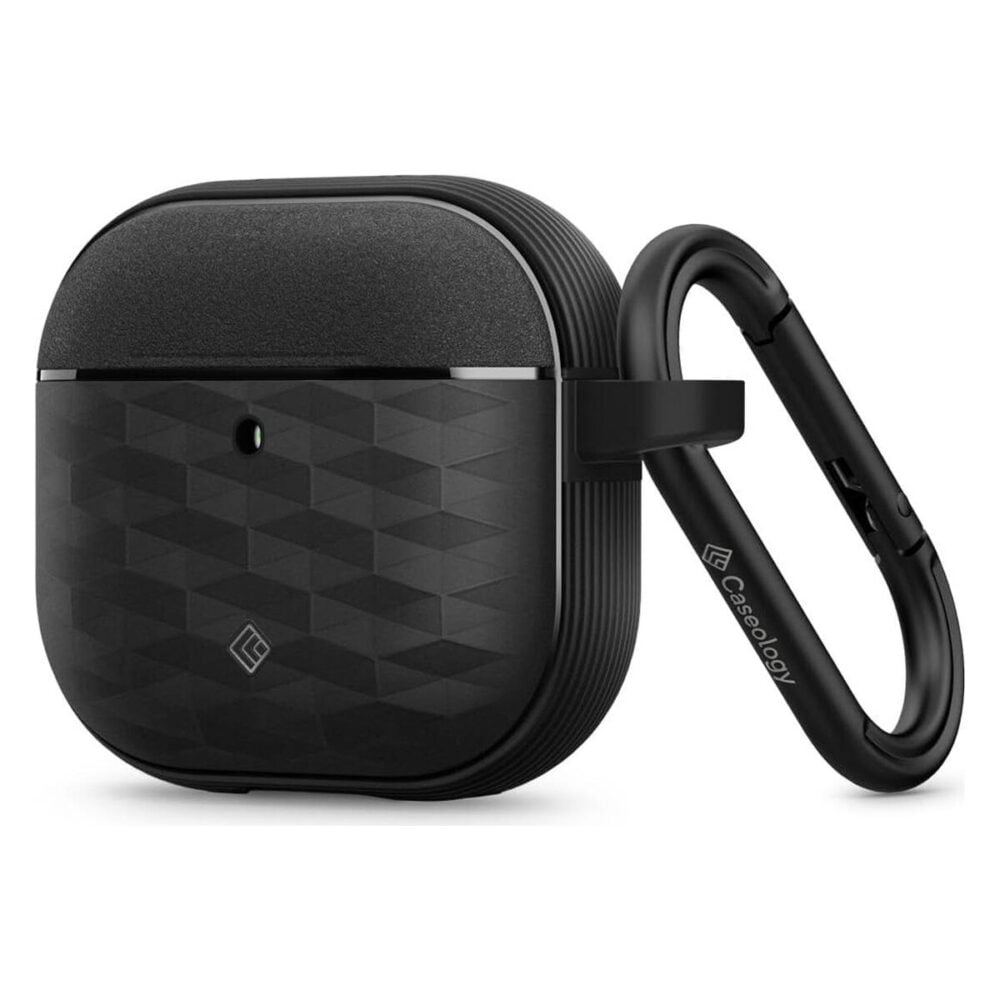 Spigen® Parallax by Caseology® Collection ACS08658 Apple AirPods 4 Case - Matte Black