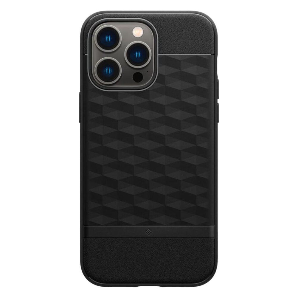 Spigen® Parallax Mag by Caseology® Collection ACS05002 iPhone 14 Pro Case - Matte Black