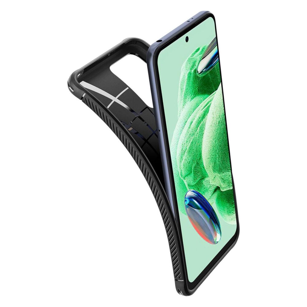 Spigen® Rugged Armor™ ACS05787 Xiaomi Redmi Note 12 5G / Poco X5 Case - Matte Black