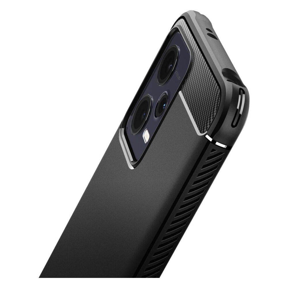 Spigen® Rugged Armor™ ACS05787 Xiaomi Redmi Note 12 5G / Poco X5 Case - Matte Black