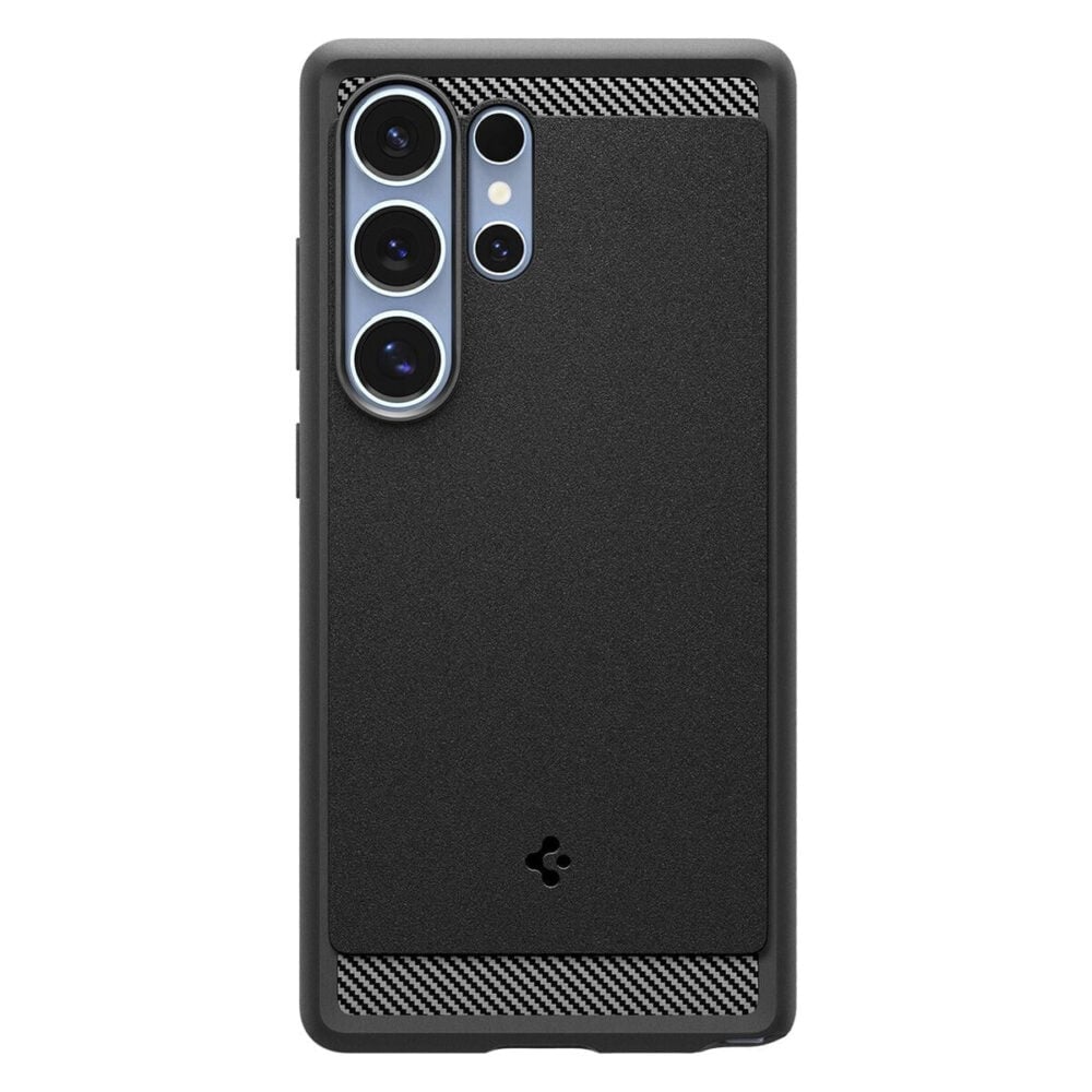 Spigen® Rugged Armor™ (MagFit) ACS08951 Samsung Galaxy S25 Ultra Case - Matte Black