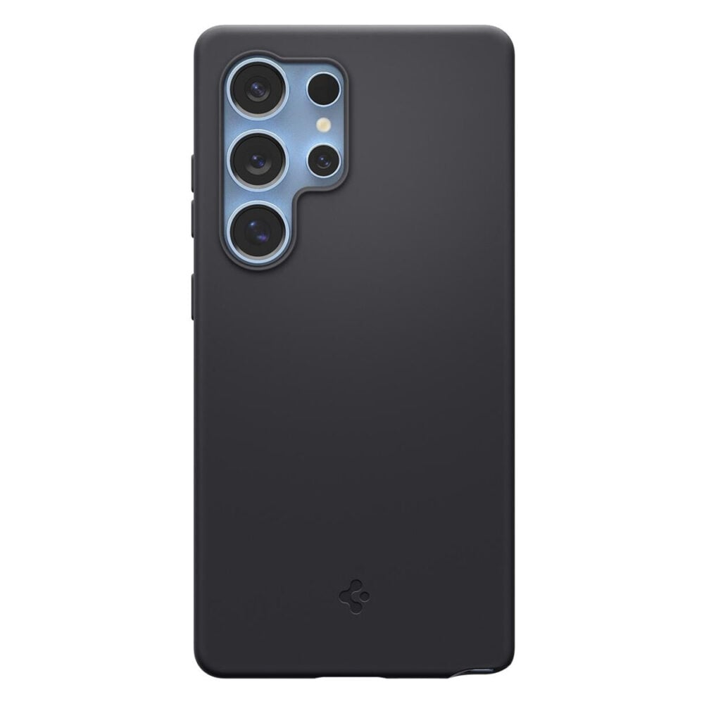 Spigen® Silicone Fit™ (MagFit) ACS09017 Samsung Galaxy S25 Ultra Case - Black