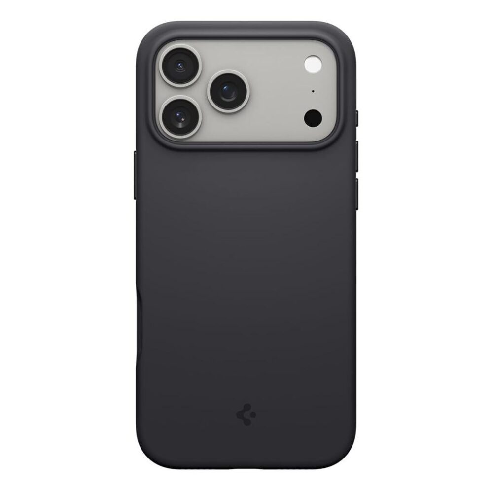 Spigen® Silicone Fit™ (MagFit) ACS10335 iPhone 17 Pro Case - Black