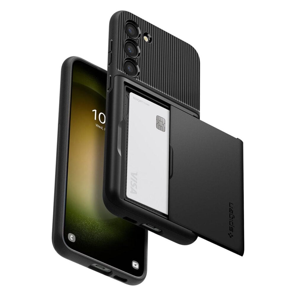 Spigen® Slim Armor™ CS ACS05676 Samsung Galaxy S23+ Plus Case - Black