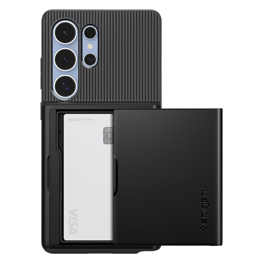 Spigen® Slim Armor™ CS ACS08967 Samsung Galaxy S25 Ultra Case - Black