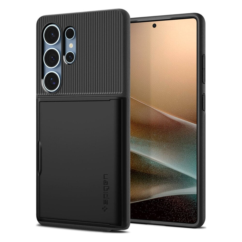 Spigen® Slim Armor™ CS ACS08967 Samsung Galaxy S25 Ultra Case - Black