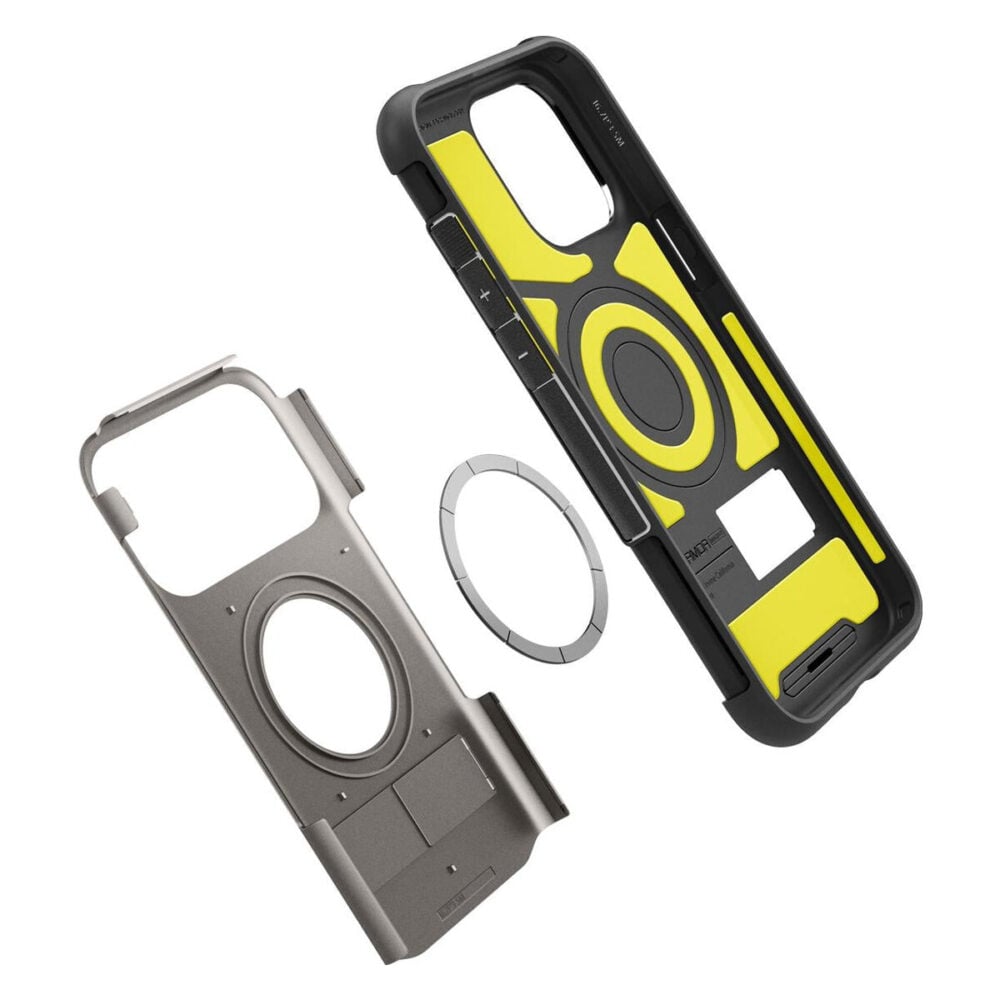 Spigen® Slim Armor™ (MagFit) ACS06451 iPhone 15 Pro Max Case - Gunmetal