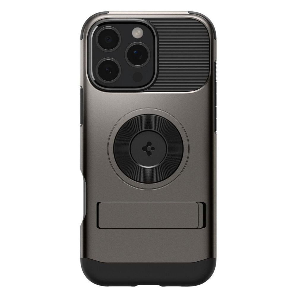 Spigen® Slim Armor™ (MagFit) ACS08033 iPhone 16 Pro Max Case - Gunmetal