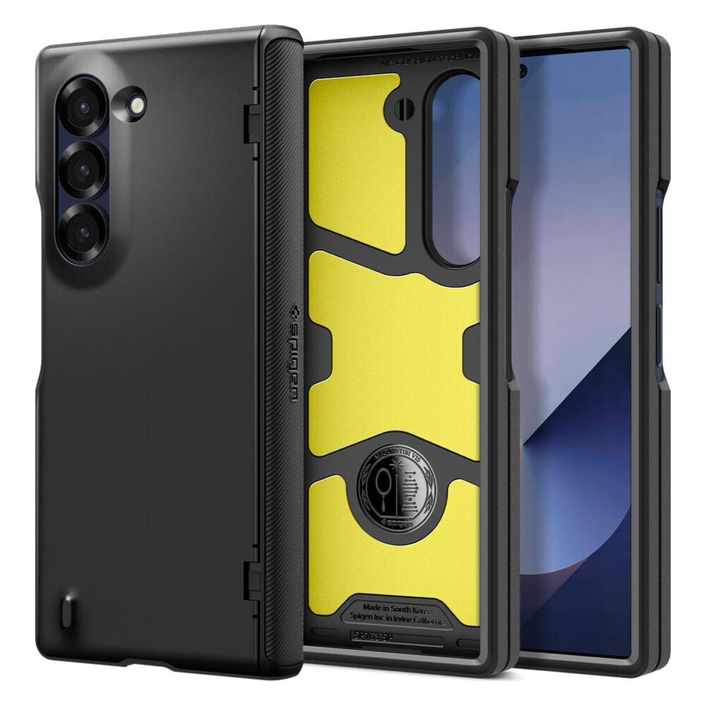 Spigen® Slim Armor™ Pro ACS07820 Samsung Galaxy Z Fold 6 Case - Black